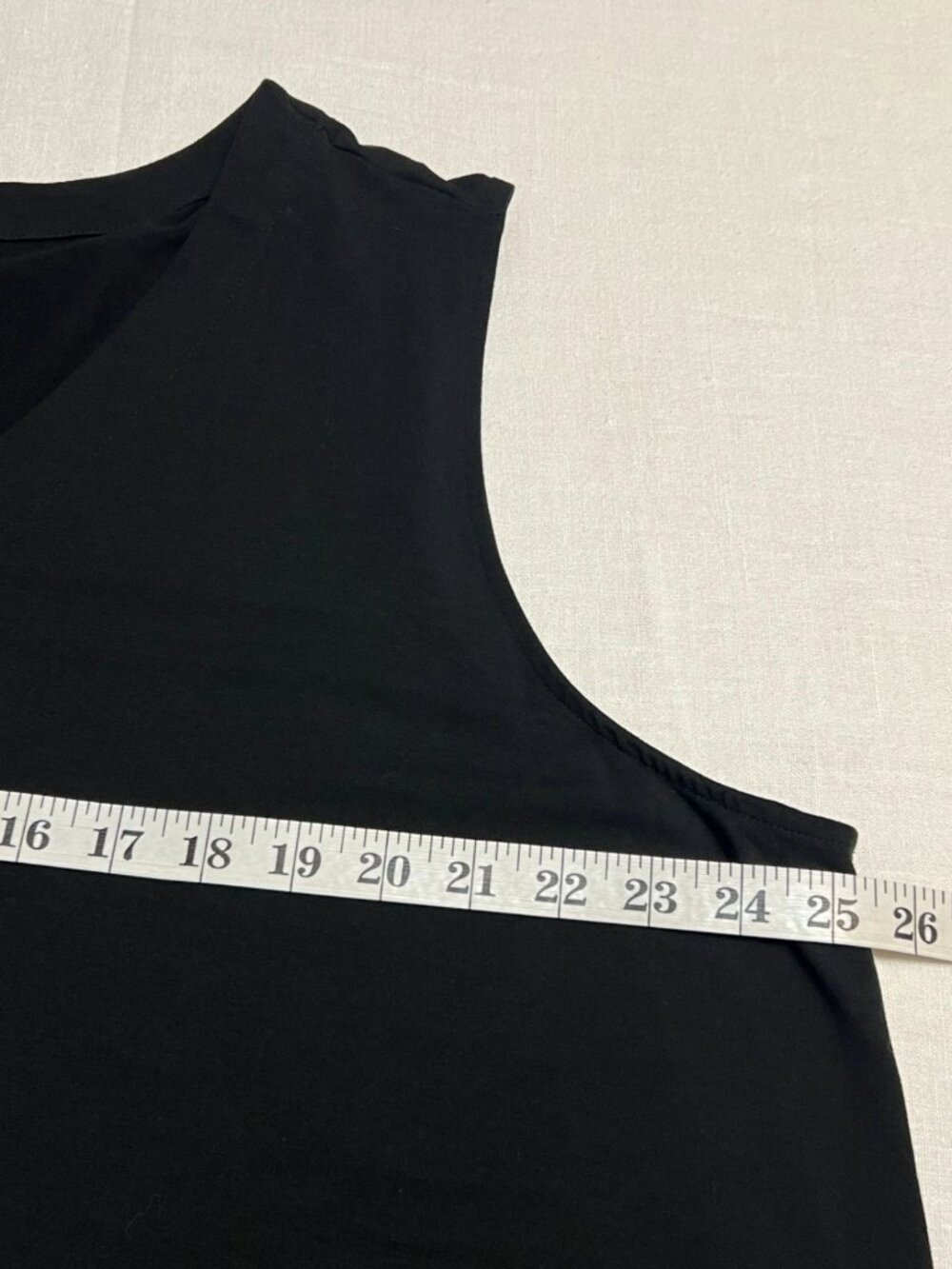 J Jill Wearever Midi Dress Women's 3X Black Sleeveless Stretch V Neck Plus - Picture 8 of 9
